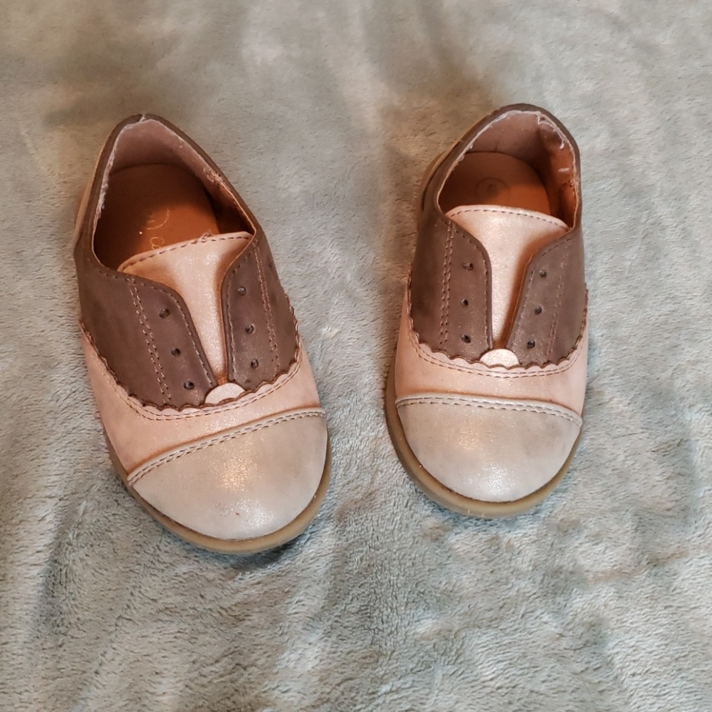 Tie less Oxford Girls Shoes